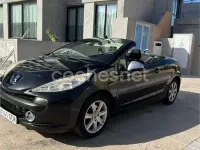 Usado Peugeot 207 CC 120 CV (88 kW) 2008 Negro Descapotable