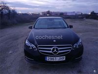 Usado Mercedes E220 Avantgarde 170 CV (125 kW) 2014 Negro Berlina