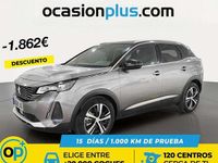 Usado Peugeot 3008 Active 114 CV (83 kW) 2021 Gris Monovolumen