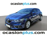 Usado Renault Mégane Intens 101 CV (74 kW) 2018 Azul Utilitario