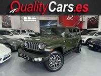 Usado Jeep Wrangler Unlimited Sahara 272 CV (200 kW) 2024 Verde SUV