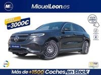 Usado Mercedes EQC400 300 kW (408 CV) 2021 Negro SUV