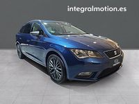 Usado Seat Leon Style 110 CV (80 kW) 2016 Azul Familiar