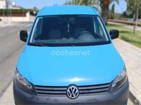 Usado VW Caddy 75 CV (55 kW) 2013 Azul Monovolumen