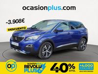 Usado Peugeot 3008 Allure 130 CV (95 kW) 2018 Azul SUV