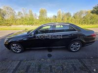 Usado Mercedes E200 136 CV (100 kW) 2015 Negro Berlina
