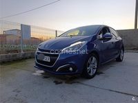 Usado Peugeot 208 Active 75 CV (55 kW) 2016 Azul Utilitario