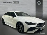 Usado Mercedes CLA200 150 CV (110 kW) 2025 Blanco Berlina