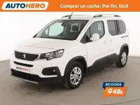 Usado Peugeot Rifter Allure 100 CV (73 kW) 2020 Blanco Monovolumen