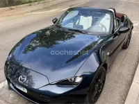 Usado Mazda MX5 184 CV (135 kW) 2021 Azul Descapotable