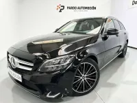 Usado Mercedes C200 160 CV (117 kW) 2020 Negro Familiar