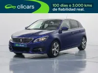 Usado Peugeot 308 Allure 130 CV (95 kW) 2019 Azul Berlina