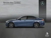 Usado Mercedes C200 AMG line 204 CV (150 kW) 2022 Azul Berlina