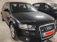 Usado Audi A3 Ambiente 140 CV (102 kW) 2005 Negro Utilitario