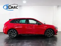Usado Skoda Scala Monte Carlo 110 CV (80 kW) 2022 Rojo Utilitario
