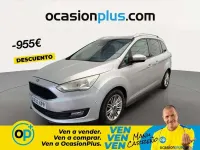 Usado Ford Grand C-Max Trend+ 125 CV (91 kW) 2018 Gris Monovolumen