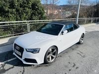 Usado Audi A5 Cabriolet S-Line 190 CV (139 kW) 2016 Blanco Descapotable