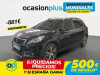 Usado Peugeot 2008 Allure 120 CV (88 kW) 2018 Negro SUV