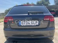 Usado Audi A3 105 CV (77 kW) 2009 Negro Utilitario