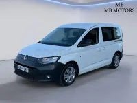 Usado VW Caddy 122 CV (89 kW) 2021 Blanco Monovolumen