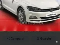 Usado VW Polo Edition 80 CV (58 kW) 2019 Blanco Utilitario