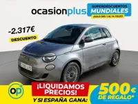 Usado Fiat 500e Icon 86 kW (118 CV) 2022 Gris Utilitario