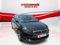 Usado Peugeot 308 SW GT-line 131 CV (96 kW) 2017 Negro Familiar