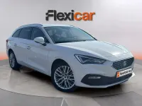 Usado Seat Leon XCELLENCE 205 CV (150 kW) 2021 Blanco Familiar