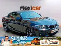 Usado BMW 220 184 CV (135 kW) 2018 Negro Descapotable