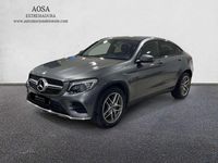 Usado Mercedes GLC250 AMG line 213 CV (156 kW) 2017 Gris Coupe