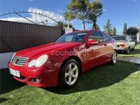 Usado Mercedes C220 Sport Edition 150 CV (110 kW) 2007 Rojo Berlina