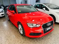 Usado Audi A3 S-Line 105 CV (77 kW) 2014 Rojo Berlina
