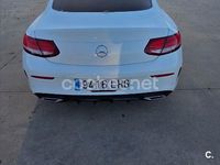Usado Mercedes C220 AMG line 170 CV (125 kW) 2016 Blanco Coupe