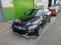 Usado Mercedes C200 136 CV (100 kW) 2017 Negro Berlina