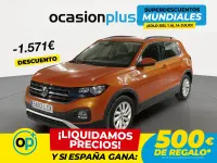 Usado VW T-Cross Advance 95 CV (69 kW) 2019 Naranja SUV