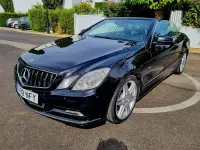 Usado Mercedes E350 Avantgarde 231 CV (169 kW) 2011 Negro Descapotable