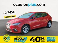 Usado Seat Ibiza Style 80 CV (58 kW) 2023 Rojo Berlina