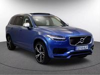 Usado Volvo XC90 R-Design 400 CV (294 kW) 2018 Azul SUV