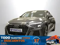 Usado Audi A3 Sportback S-Line 204 CV (150 kW) 2022 Gris Utilitario