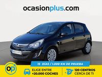 Usado Opel Corsa Selective 86 CV (63 kW) 2014 Negro Utilitario