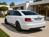 Usado Audi S6 435 CV (319 kW) 2006 Blanco Berlina
