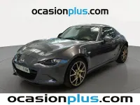 Usado Mazda MX5 132 CV (97 kW) 2018 Gris Descapotable