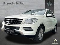 Usado Mercedes ML350 258 CV (189 kW) 2012 Blanco SUV