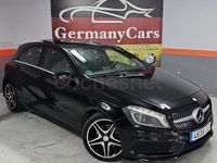 Usado Mercedes A200 AMG line 136 CV (100 kW) 2015 Negro Berlina