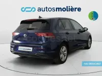 Usado VW Golf VIII Life 150 CV (110 kW) 2020 Azul Berlina