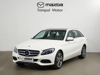 Usado Mercedes C220 170 CV (125 kW) 2015 Blanco polar – pintura unicolor Familiar