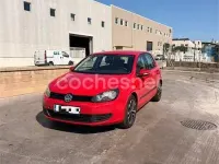 Usado VW Golf VI Advance 122 CV (89 kW) 2009 Rojo Utilitario