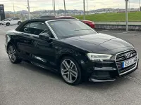 Usado Audi A3 Cabriolet S-Line 150 CV (110 kW) 2020 Negro Descapotable
