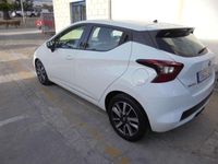 Usado Nissan Micra Acenta 90 CV (66 kW) 2017 Blanco Utilitario