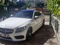 Usado Mercedes C220 194 CV (142 kW) 2018 Blanco Coupe